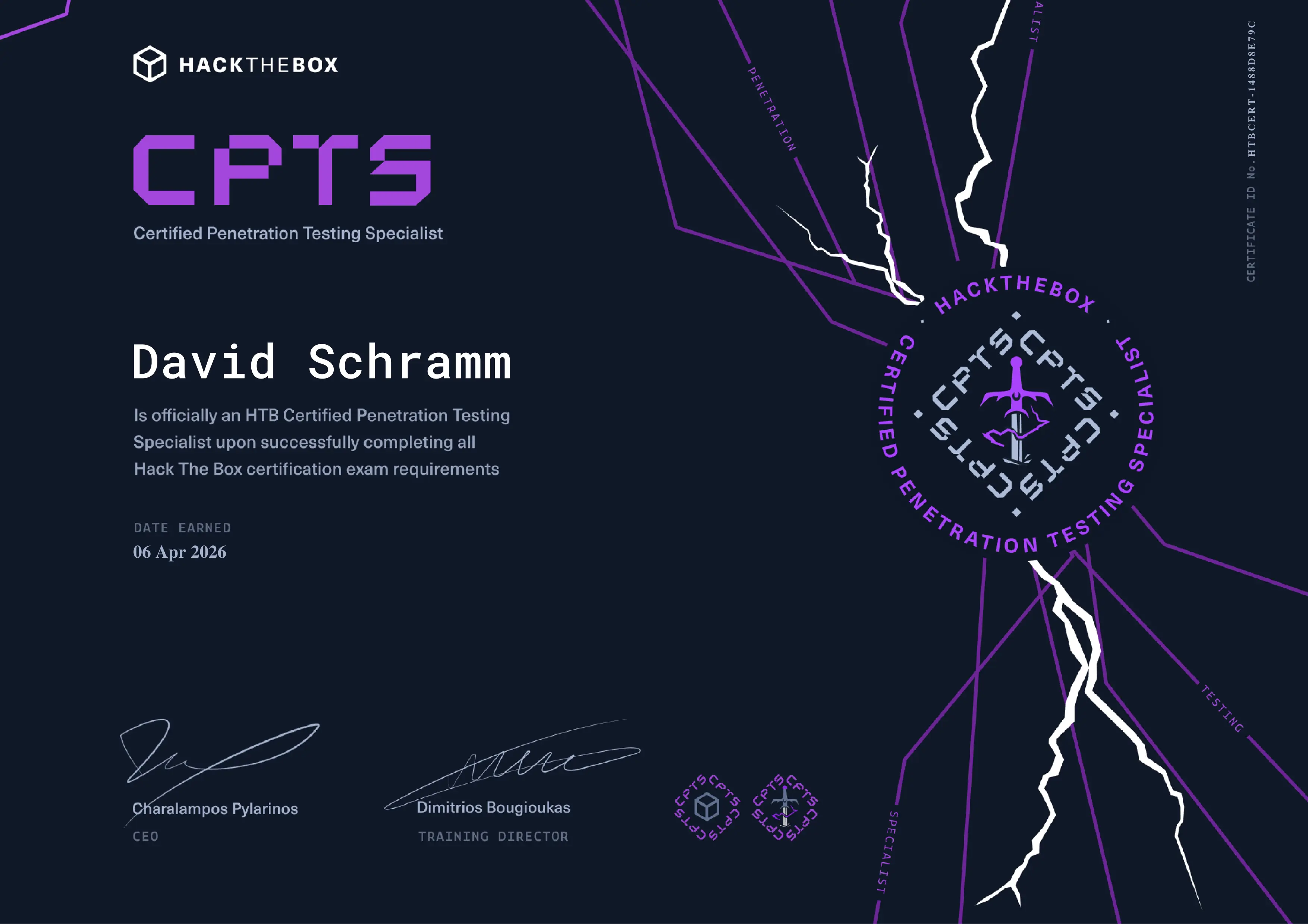 HackTheBox Certified Penetration Testing Specialist