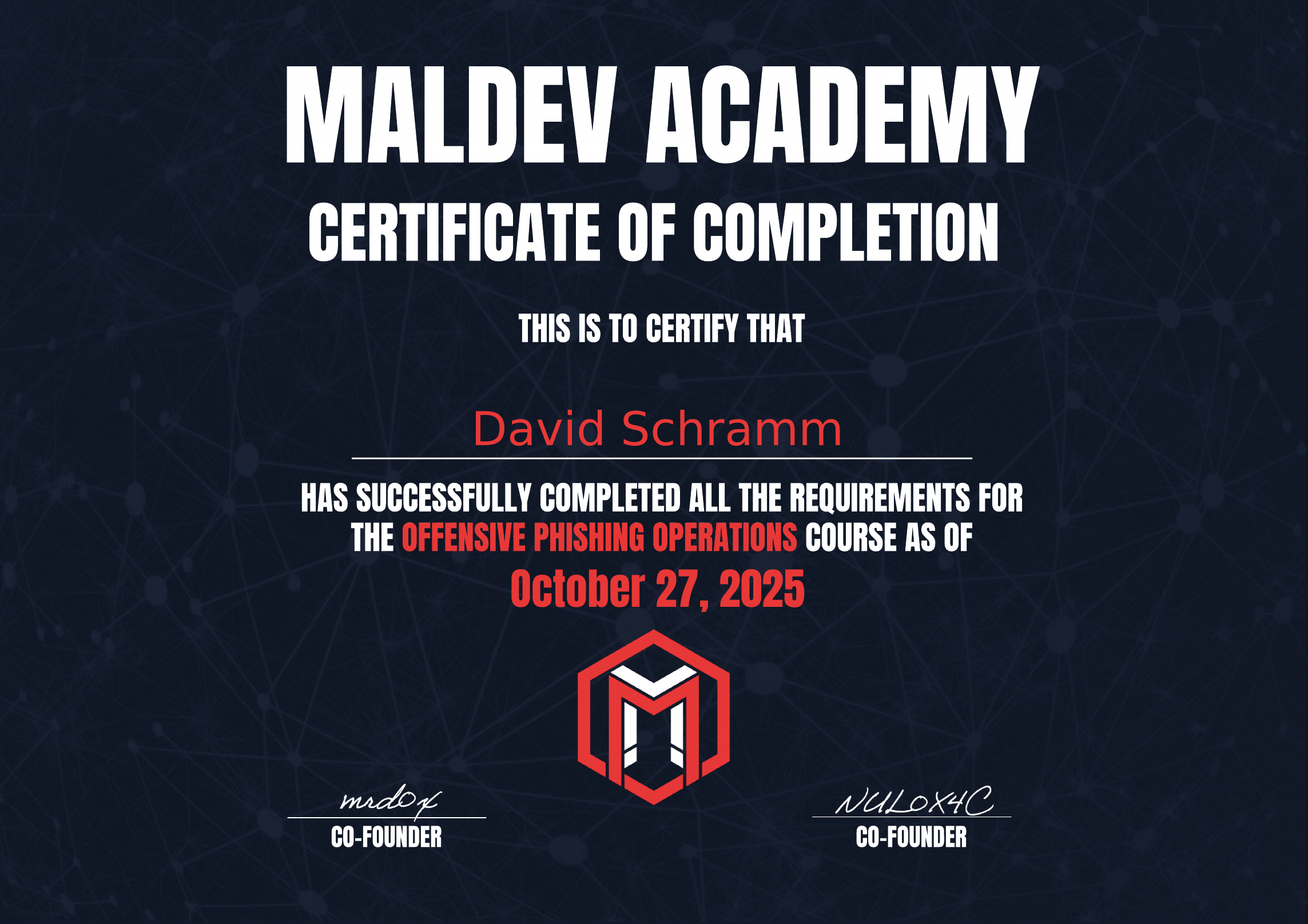 Certified Cyberdefender